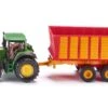 Siku 1650 Tractor John Deere Met Silagewagen Schaal 1 : 87 -Bruderiku Winkel siku 1650 tractor john deere met silagewagen