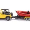 Siku 1658 Jeep Met Trailer En Motorboot -Bruderiku Winkel siku 1658 jeep met trailer en motorboot