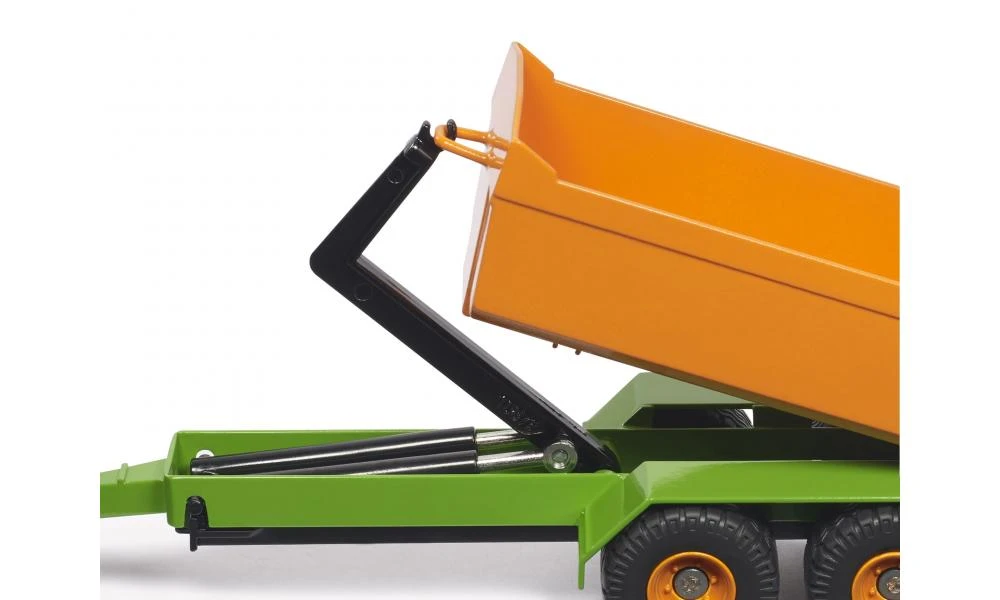 Siku 1989 Fendt Met Haaklifttrailer + Container 6 Siku 1989 Fendt Met Haaklifttrailer + Container - Afbeelding 4