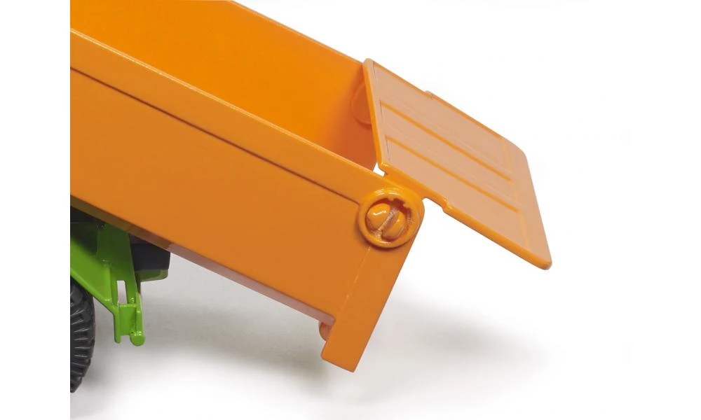 Siku 1989 Fendt Met Haaklifttrailer + Container 5 Siku 1989 Fendt Met Haaklifttrailer + Container - Afbeelding 3