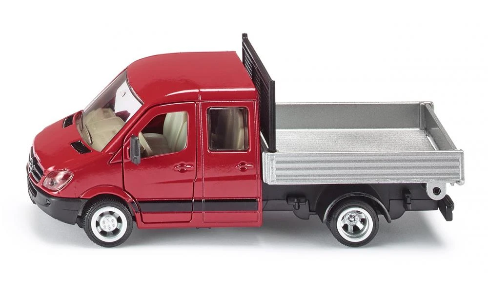 Siku 3538 MB-Sprinter Dubbel Cabine Transporter Met Laadbak 3 Siku 3538 MB-Sprinter Dubbel Cabine Transporter Met Laadbak