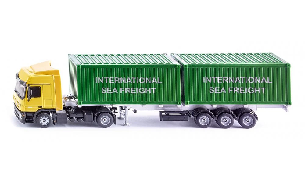 Siku 3921 Vrachtwagen Met 2 Containers 4 Siku 3921 Vrachtwagen Met 2 Containers - Afbeelding 2
