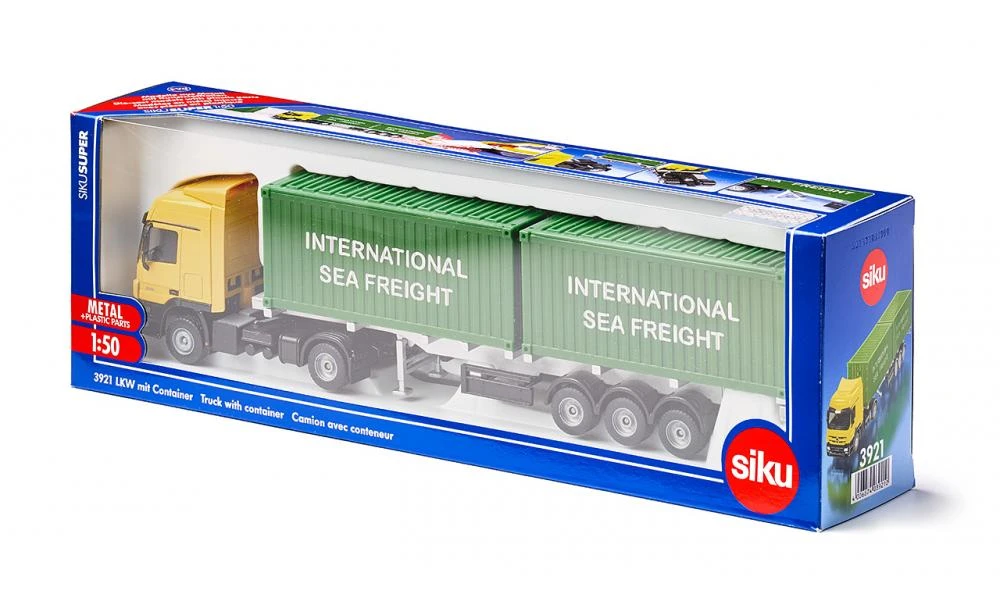 Siku 3921 Vrachtwagen Met 2 Containers 9 Siku 3921 Vrachtwagen Met 2 Containers - Afbeelding 7