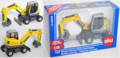 Siku 3560 Wacker-Neuson-EW65 Hydraulische-Wielkraan -Bruderiku Winkel siku 3560 wacker EW65 mobiel kraan wielkraan minigraver speelactief.nl 3