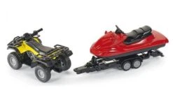 Siku 2314 Quad Met Aanhangwagen Met Jetski Schaal 1:50 -Bruderiku Winkel siku siku 2314 quad met tandem aanhanger en jetski 3