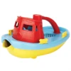 Green Toys Green-Toys Sleepboot Blauw Met Rood Handvat -Bruderiku Winkel sleepboot rood handvat green toys