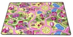 Speelkleed Sweet City Speeltapijt 140×200 Cm -Bruderiku Winkel speelkleed sweet city