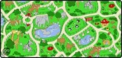 Speelkleed Dierentuin Speeltapijt 95×200 Cm Speelmat