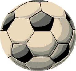 Speelkleed Voetbal Vloerkleed 120cm