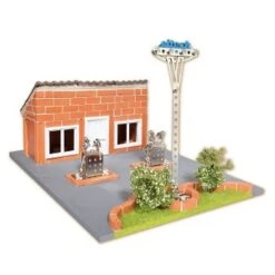 Bouwdoos Teifoc T2200 – Tankstation -Bruderiku Winkel teifoc t2200 tankstation 2 1