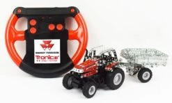 Tronico Micro Radiografisch Bestuurbare Massey Ferguson MF 7600 Met Aanhanger – 1 : 64 13 Tronico Micro Radiografisch Bestuurbare Massey Ferguson MF 7600 Met Aanhanger – 1 : 64 -Bruderiku Winkel tractor mf7600 rc tronico micro 9541 1 1