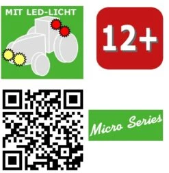 Tronico Micro Radiografisch Bestuurbare Massey Ferguson MF 7600 Met Aanhanger – 1 : 64 19 Tronico Micro Radiografisch Bestuurbare Massey Ferguson MF 7600 Met Aanhanger – 1 : 64 -Bruderiku Winkel tractor mf7600 rc tronico micro 9541 4