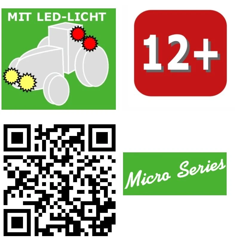 Tronico Micro Radiografisch Bestuurbare Massey Ferguson MF 7600 Met Aanhanger – 1 : 64 11 Tronico Micro Radiografisch Bestuurbare Massey Ferguson MF 7600 Met Aanhanger – 1 : 64 - Afbeelding 9