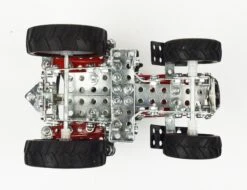 Tronico Micro Massey Ferguson MF 7600 Met Aanhanger – 1 : 64 -Bruderiku Winkel tractor mf7600 tronico micro 9540 4