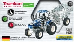 Tronico Micro New Holland T5-115 Met Aanhanger – Schaal 1 : 64 10 Tronico Micro New Holland T5-115 Met Aanhanger – Schaal 1 : 64 -Bruderiku Winkel tractor new holland t5 115 tronico micro 9560 1