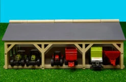 Tractorloods 6 Voertuigen KIdsglobe Schaal 1 : 87 -Bruderiku Winkel tractorloods kidsglobe 610491 3