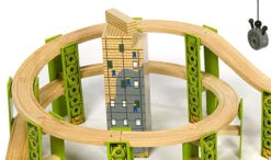 BigJigs BJT280 Houten Trein Cement Silo -Bruderiku Winkel treinset bouwterrein bigjigs bjt019 5