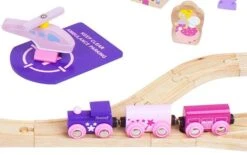 BigJigs BJT023 Treinset Grote Sprookjesstad -Bruderiku Winkel treinset sprookjesstad bigjigs bjt023 4