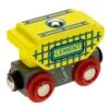 BigJigs BJT401 Rail Wagon Cement 2 BigJigs BJT401 Rail Wagon Cement -Bruderiku Winkel treinwagon cement bigjigsbjt401