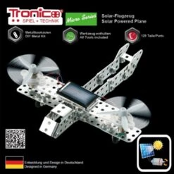 Tronico Micro – Solar Vliegtuig En Helikopters – 1 : 64 -Bruderiku Winkel vliegtuig tronico micro 9605 1