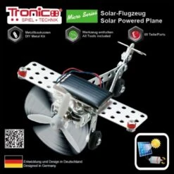 Tronico Micro – Solar Vliegtuig En Helikopters – 1 : 64 -Bruderiku Winkel vliegtuig tronico micro 9605