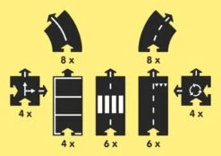 WayToPlay King Of The Road Rubber Flexibele Autobaan 40-dlg 13 WayToPlay King Of The Road Rubber Flexibele Autobaan 40-dlg -Bruderiku Winkel waytoplay king of the road flexibele autobaan 1 1