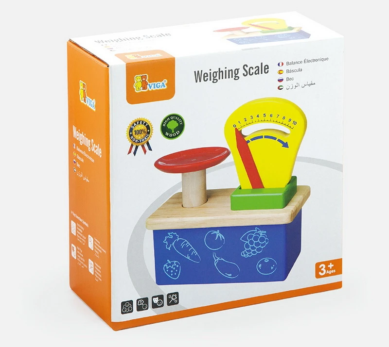 Houten Weegschaal Vigatoys 5 Houten Weegschaal Vigatoys - Afbeelding 3